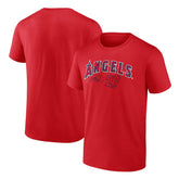 Mike Trout Los Angeles Angels Fanatics Player Name & Number T-Shirt - Red - Fanatics Sale