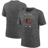 Baltimore Orioles Nike Youth Authentic Collection Practice Velocity Performance T-Shirt - Charcoal - Nike on Sale