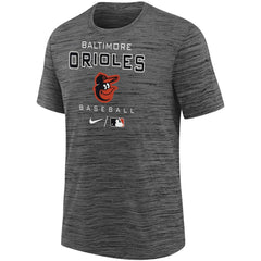 Baltimore Orioles Nike Youth Authentic Collection Practice Velocity Performance T-Shirt - Charcoal - Nike on Sale