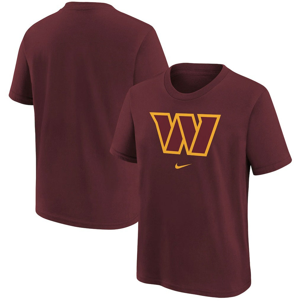 Nike Washington Commanders Youth Team Logo T-Shirt Burgundy