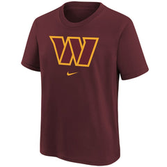 Nike Washington Commanders Youth Team Logo T-Shirt Burgundy
