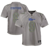 Nike Matthew Stafford Los Angeles Rams Youth Atmosphere Game Jersey Gray