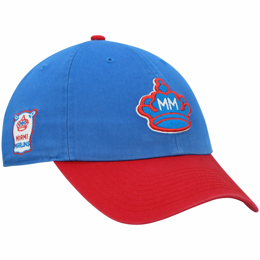 Miami Marlins '47 City Connect Clean Up Adjustable Hat - Blue - 47 brand Discount