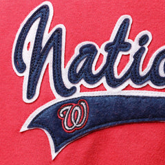 Washington Nationals Soft as a Grape Women's Plus Size Side Split Pullover Hoodie - Red - MLB Online