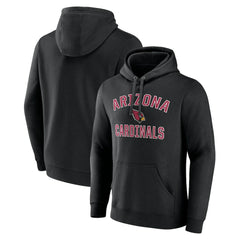 Arizona Cardinals Victory Arch Team Fitted Pullover Hoodie Black