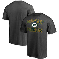 Fanatics Green Bay Packers Victory Arch T-Shirt Heather Charcoal