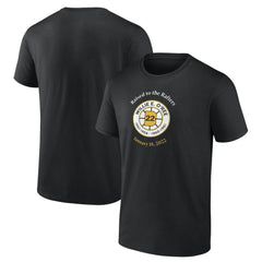 Willie O'Ree Boston Bruins Retirement T-Shirt - Black - NHL 4699966
