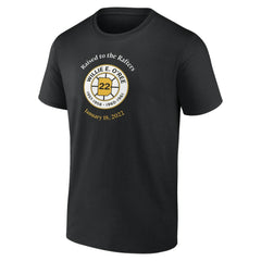 Willie O'Ree Boston Bruins Retirement T-Shirt - Black - NHL 4699966