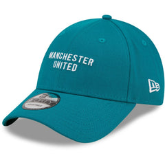 Manchester United New Era Seasonal 9FORTY Adjustable Hat Turquoise - New Era Discount