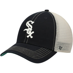 Chicago White Sox '47 Trawler Clean Up Trucker Snapback Hat - Black - 47 brand Sale