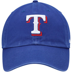 Texas Rangers '47 Clean Up Adjustable Hat - Royal - 47 brand Lifestyle