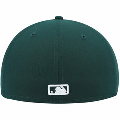 New York Yankees New Era White Logo 59FIFTY Fitted Hat - Green - New Era on Sale