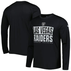 Las Vegas Raiders New Era Combine Authentic Offsides Long Sleeve T-Shirt Black