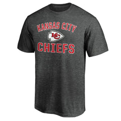 Fanatics Kansas City Chiefs Victory Arch T-Shirt Heather Charcoal