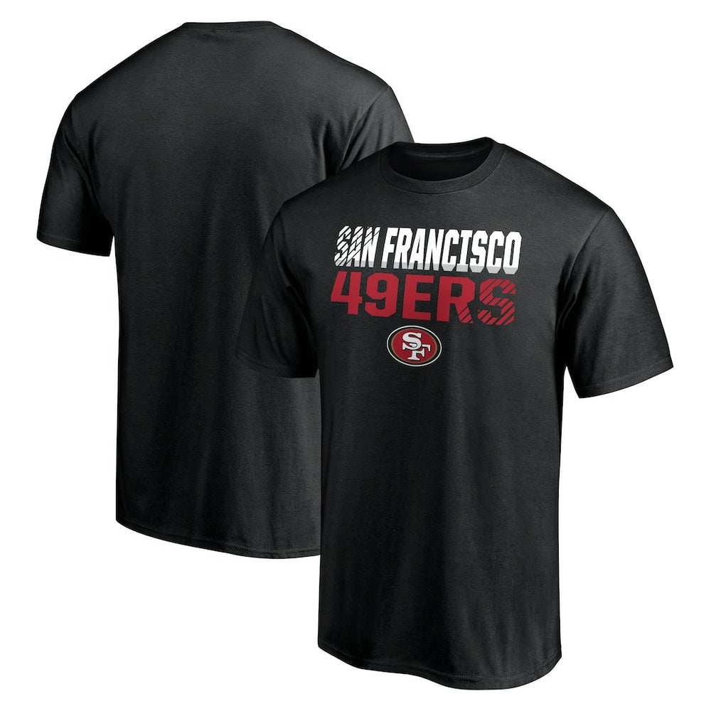 San Francisco 49ers Logo Fade Out T-Shirt Black