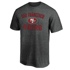 Fanatics San Francisco 49ers Victory Arch T-Shirt Heather Charcoal