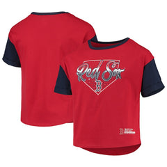 Boston Red Sox Girls Youth Bleachers T-Shirt - Red - MLB Online