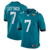 Nike Byron Leftwich Jacksonville Jaguars Retired Player Game Jersey Teal
