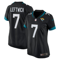 Nike Byron Leftwich Jacksonville Jaguars Women's Alternate Retired Player Game Jersey Black