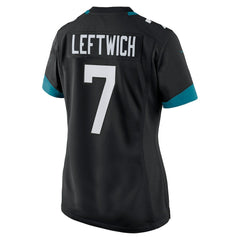 Nike Byron Leftwich Jacksonville Jaguars Women's Alternate Retired Player Game Jersey Black