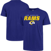 47 brand Los Angeles Rams '47 Logo Traction Super Rival T-Shirt Royal
