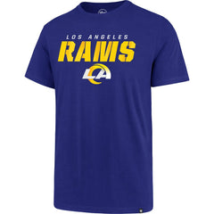 47 brand Los Angeles Rams '47 Logo Traction Super Rival T-Shirt Royal