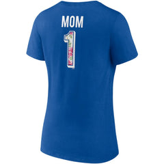 St. Louis Blues Fanatics Women's Team Mother's Day V-Neck T-Shirt - Blue - NHL 4720216
