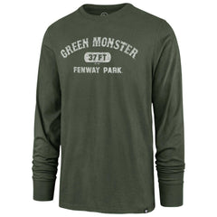 Boston Red Sox '47 Distressed Green Monster Long Sleeve T-Shirt - Green - 47 brand Sale