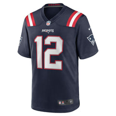 Nike Tom Brady New England Patriots Game Retired Player Jersey Navy