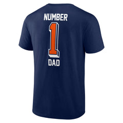 Denver Broncos Number One Dad T-Shirt Navy