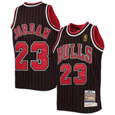 Michael Jordan Chicago Bulls Youth 1996-97 Hardwood Classics Authentic Jersey for sale Black/Red | Mitchell & Ness Lifestyle