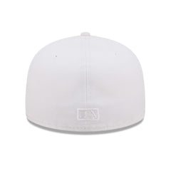 Los Angeles Angels New Era White on White 59FIFTY Fitted Hat - New Era Online