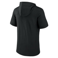 Chicago White Sox Fanatics Iconic Rebel Short Sleeve Hooded Top - Black - Fanatics Sale
