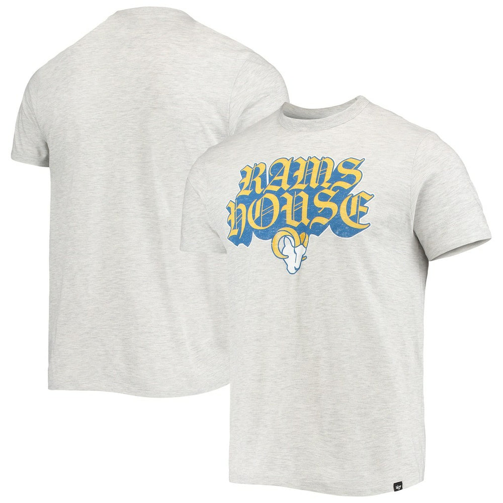 47 brand Los Angeles Rams '47 Team Franklin T-Shirt Heathered Gray