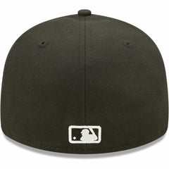 Miami Marlins New Era Black & White Low Profile 59FIFTY Fitted Hat - New Era Sale