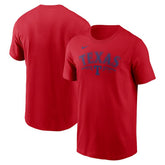 Texas Rangers Nike Local Team T-Shirt - Red - Nike Sale