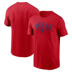 Texas Rangers Nike Local Team T-Shirt - Red - Nike Sale