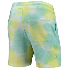 Miami Dolphins New Era Tie-Dye Shorts White