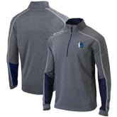 Dallas Mavericks Omni-Wick Shotgun 2.0 Quarter-Zip Pullover Top for sale Heathered Gray/Navy | Columbia online