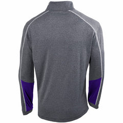 Phoenix Suns Omni-Wick Shotgun 2.0 Quarter-Zip Pullover Top Heathered Gray/Purple | Columbia US