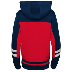Washington Capitals Youth Ageless Revisited Home Lace-Up Pullover Hoodie - Red - NHL 4753014
