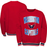 Washington Capitals Youth Classic Blueliner Pullover Sweatshirt - Red - NHL 4753046