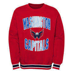 Washington Capitals Youth Classic Blueliner Pullover Sweatshirt - Red - NHL 4753046