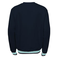 Seattle Kraken Youth Classic Blueliner Pullover Sweatshirt - Deep Sea Blue - NHL 4753059