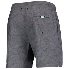 Las Vegas Raiders Naples Layered Leaves Swim Trunks Black