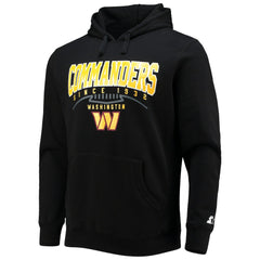 Washington Commanders Starter Premier Pullover Hoodie Black