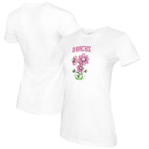 Arizona Diamondbacks Tiny Turnip Women's Blooming Baseballs T-Shirt - White - MLB Sale