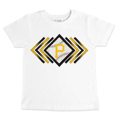 Pittsburgh Pirates Tiny Turnip Youth Prism Arrows T-Shirt - White - MLB on Sale