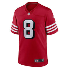 Nike Steve Young San Francisco 49ers Retired Player Alternate Game Jersey Scarlet