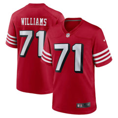 Nike Trent Williams San Francisco 49ers Alternate Game Jersey Scarlet